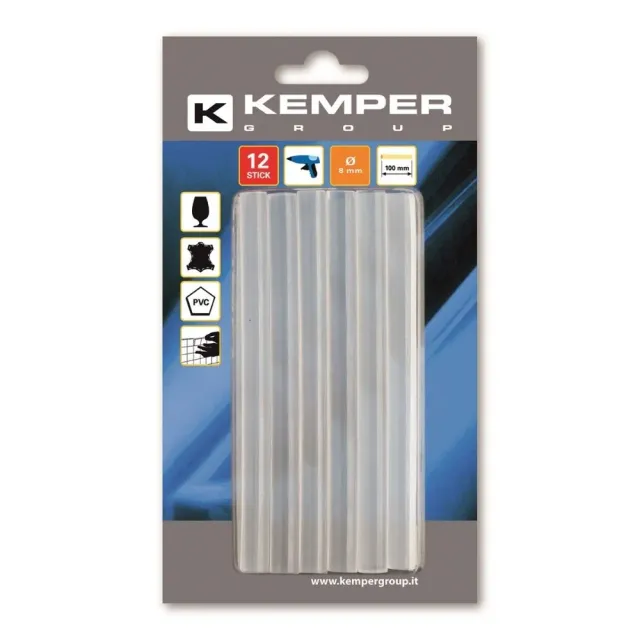 Kemper Group 1766 lijmsticks 10cm 8mm lijmpistool