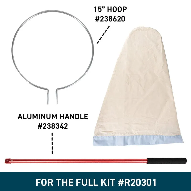 Gemplers Muslin Sweep insectennet zak 15 inch licht