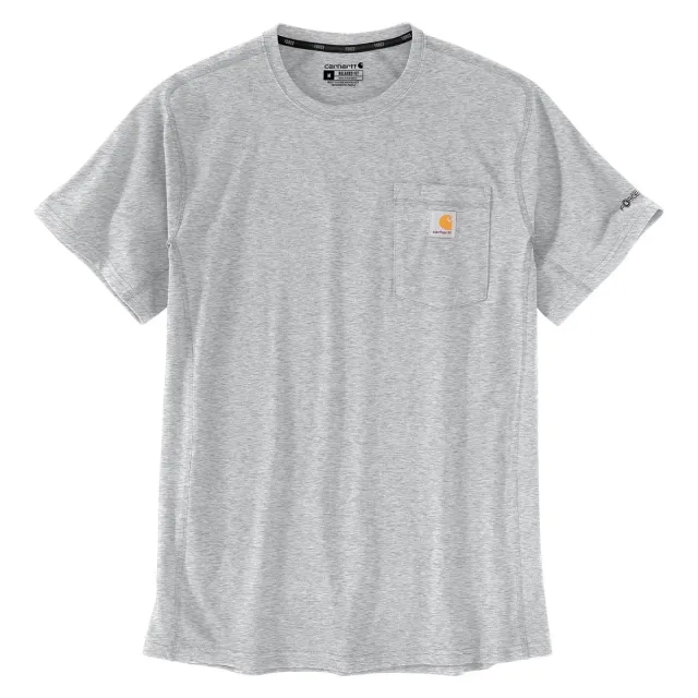 Carhartt Force 104616 t-shirt borstzak zwart katoen