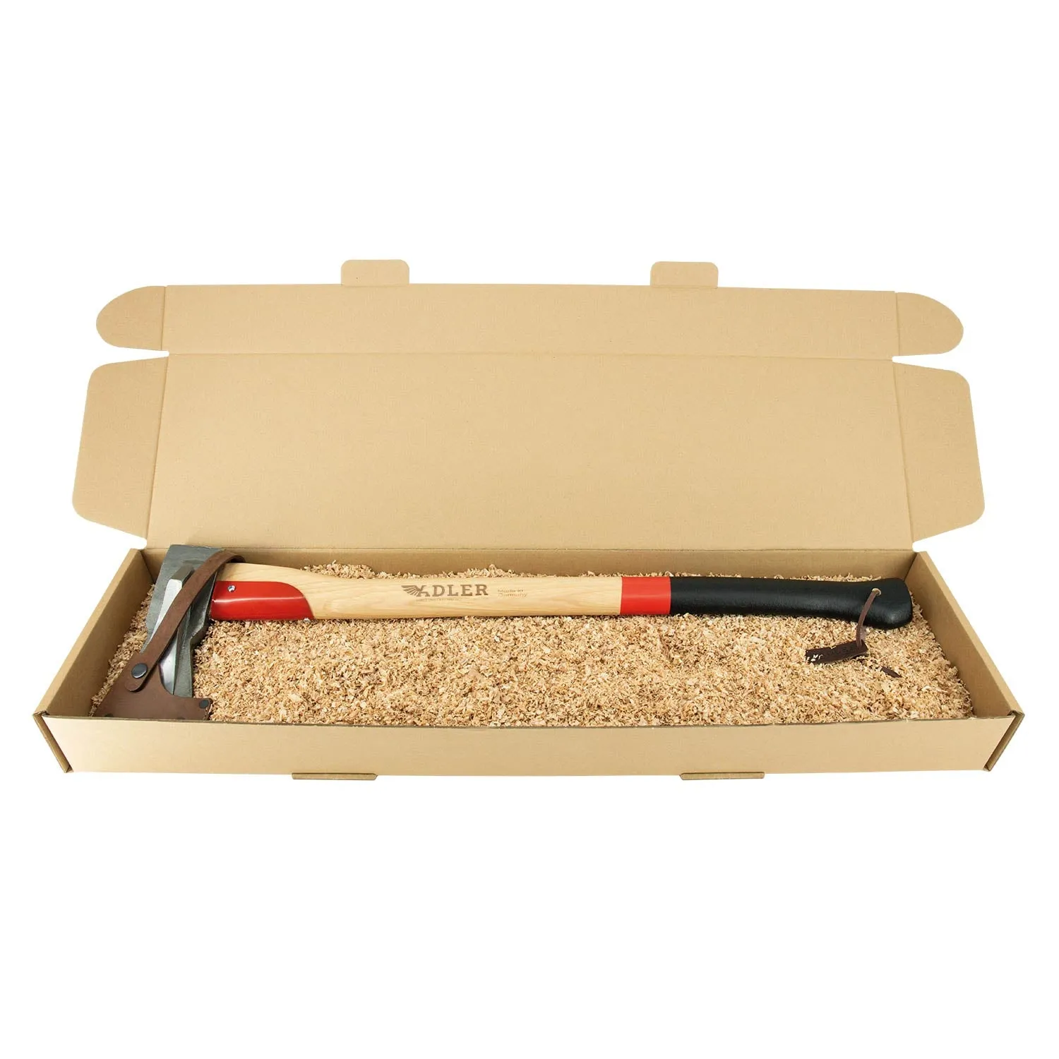 ADLER Long Splitter kloofbijl 80 cm C45 leer
