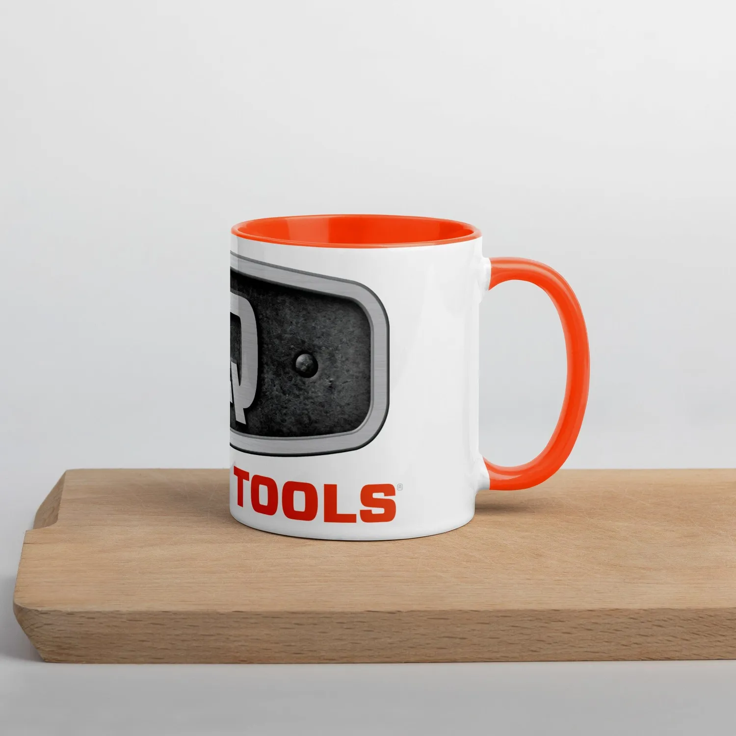 IQ Powertools Power mok keramiek met kleur binnenkant