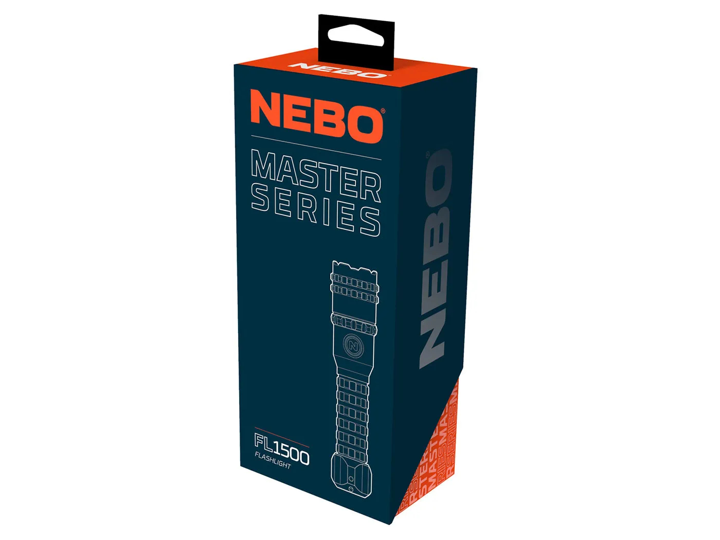 Nebo Master Series FL1500 zaklamp oplaadbaar 1500 lumen