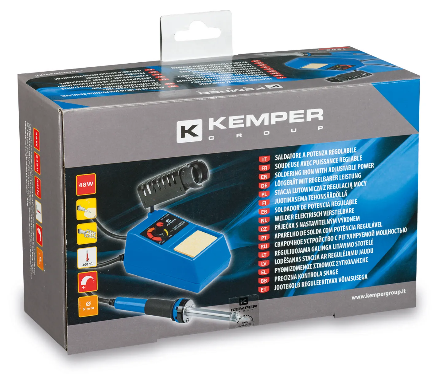 Kemper 1600 soldeerstation regelbaar vermogen