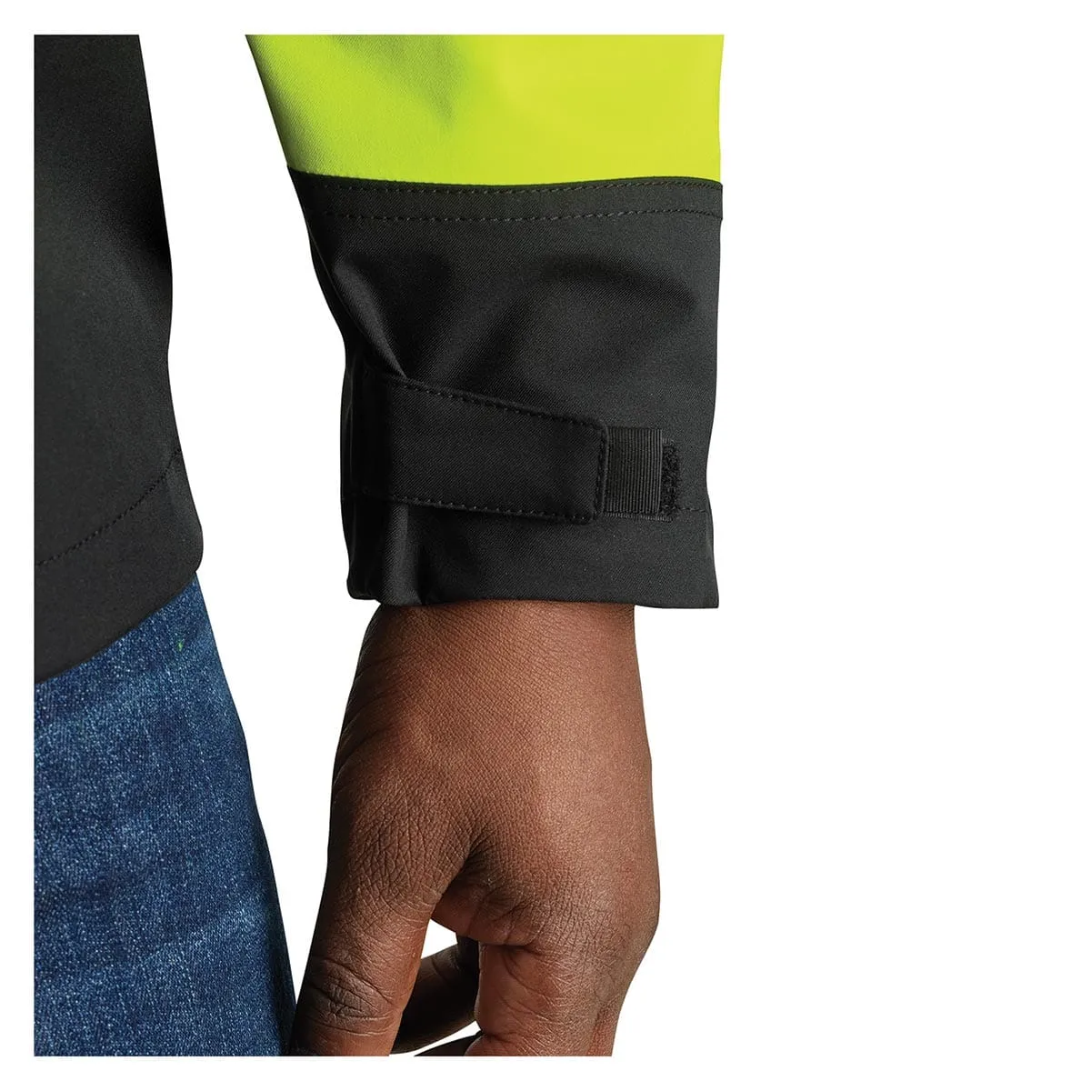 Carhartt Storm Defender hi-vis regenjas brite lime licht