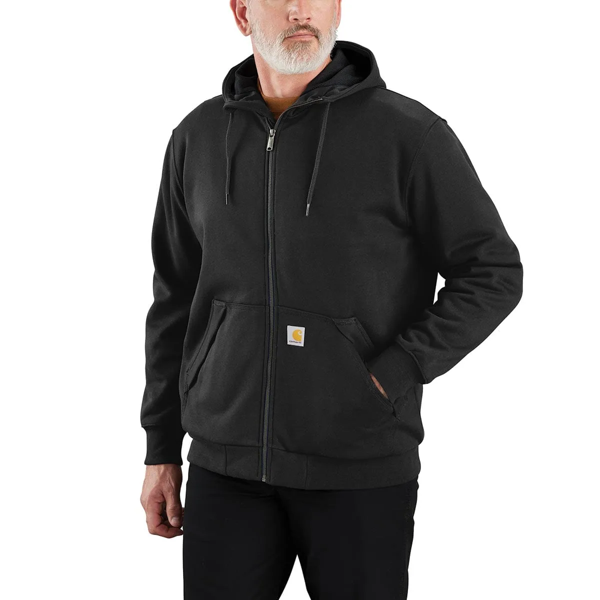 Carhartt Rain Defender 104078 sweatvest zwart L waterafstotend