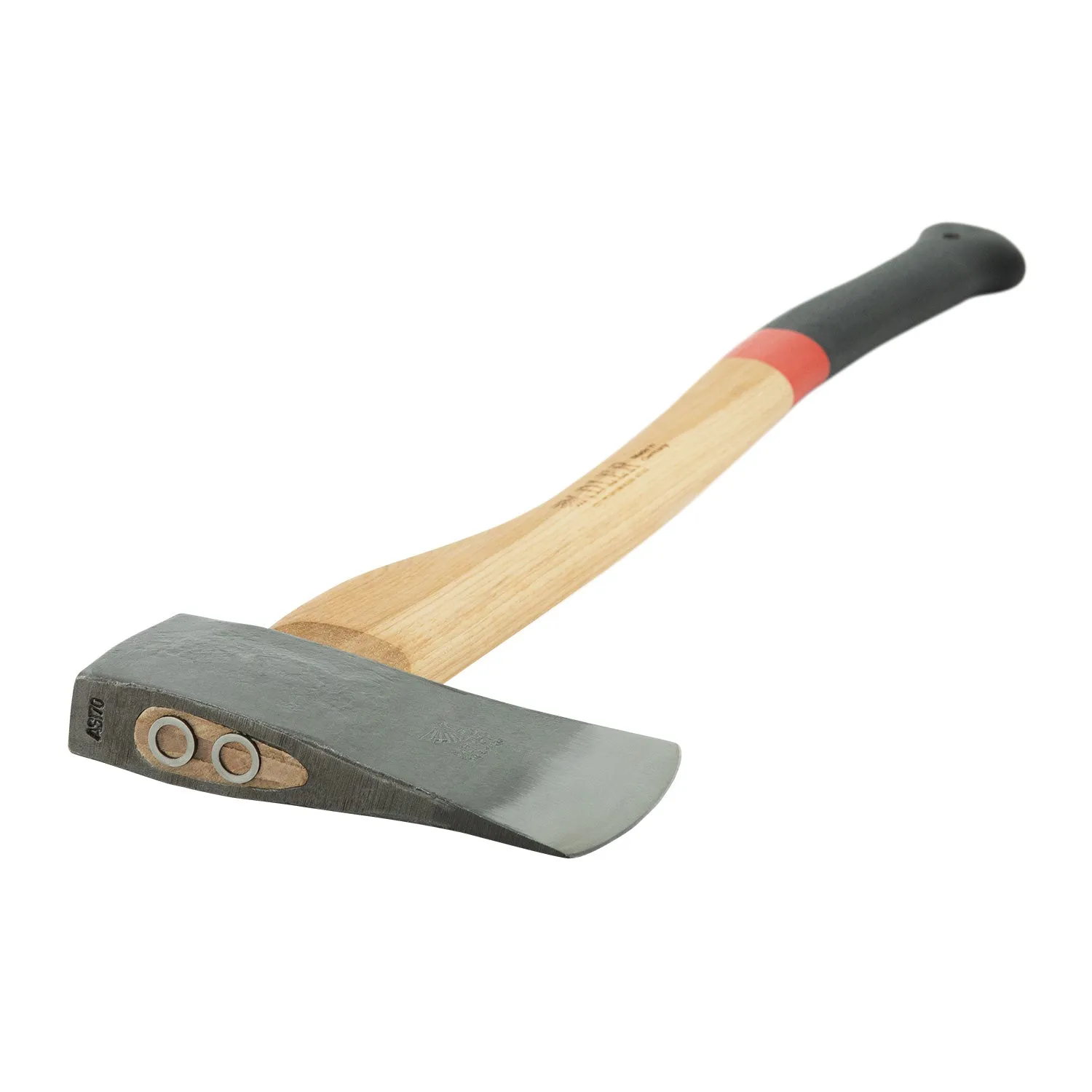 ADLER Yankee Axe bijl rood/zwart 80 cm C60