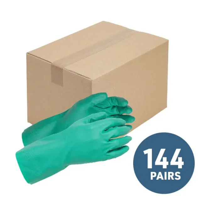 Gemplers 11-mil nitril handschoenen maat 6 ongevoerd 144pr