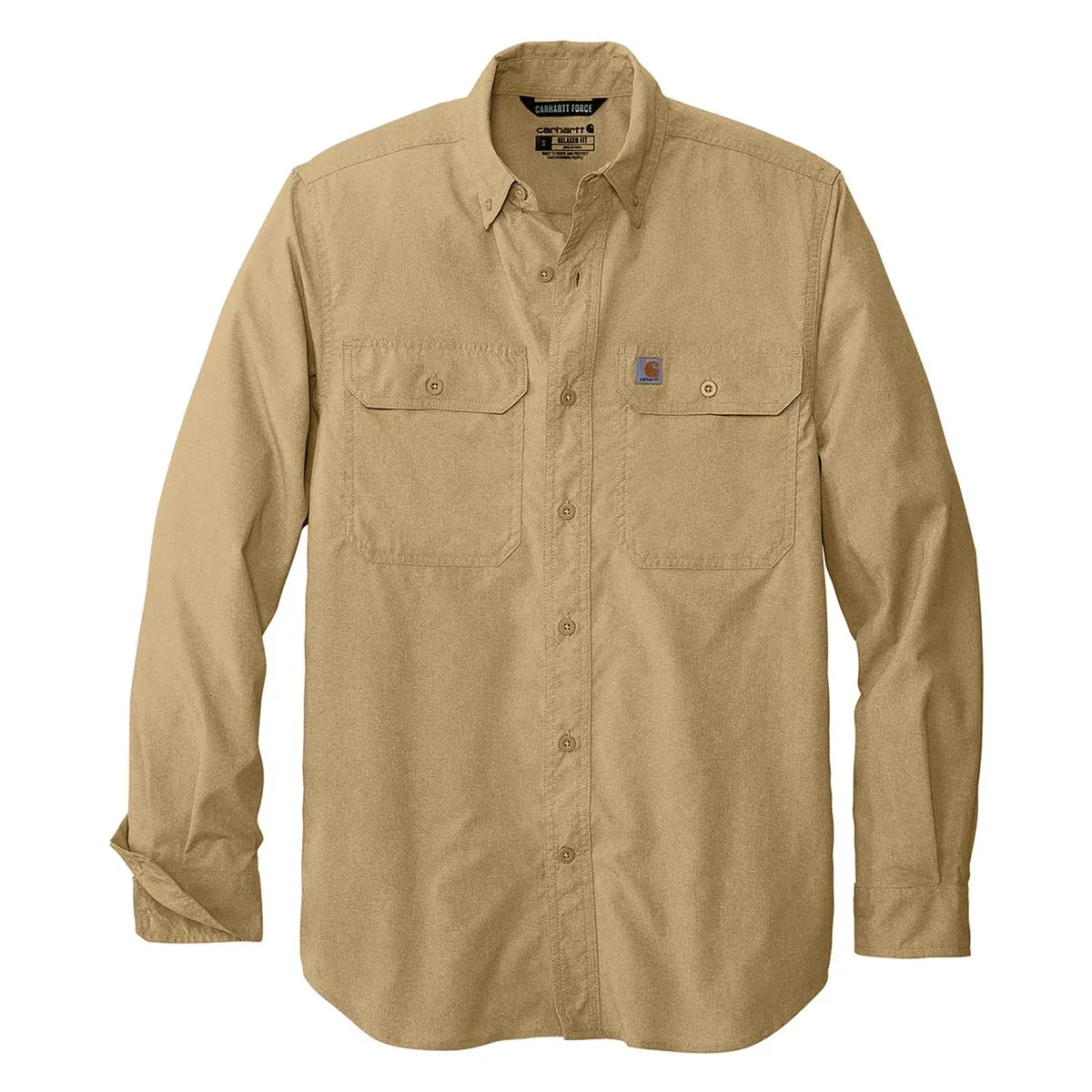Carhartt Force Sun Defender chambray overhemd L UPF 50+