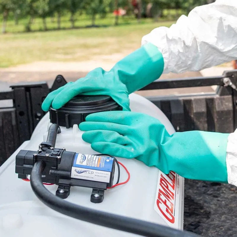Gemplers 15-mil chemische handschoenen nitril emmer 48 paar