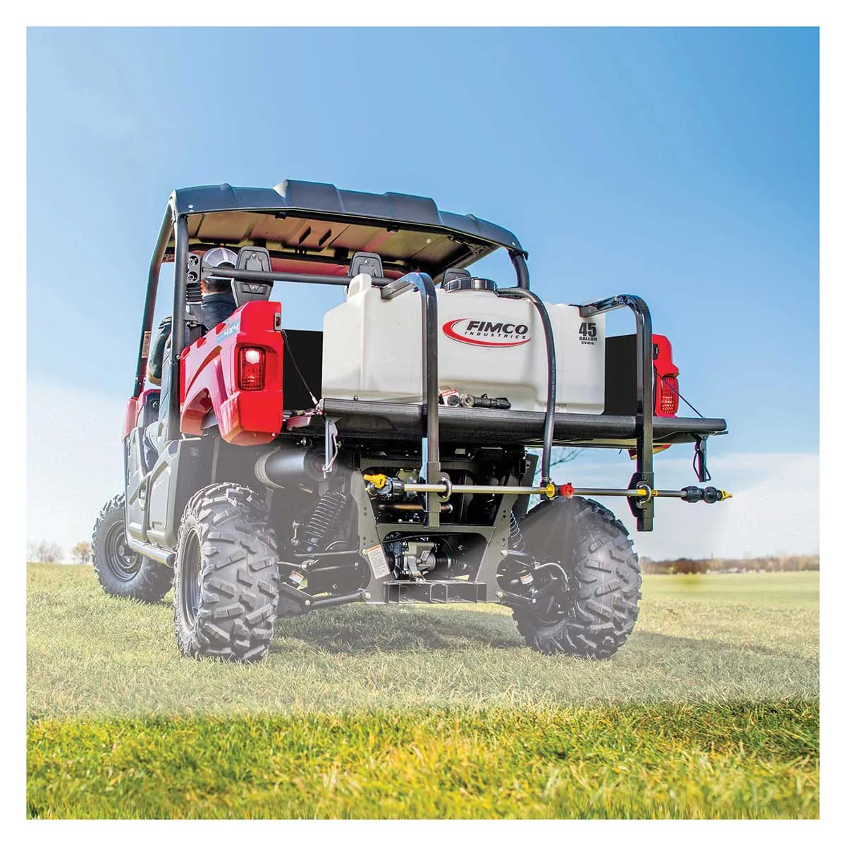 Fimco 45-Gallon UTV veldspuit 4.5 gpm boomless 170 liter