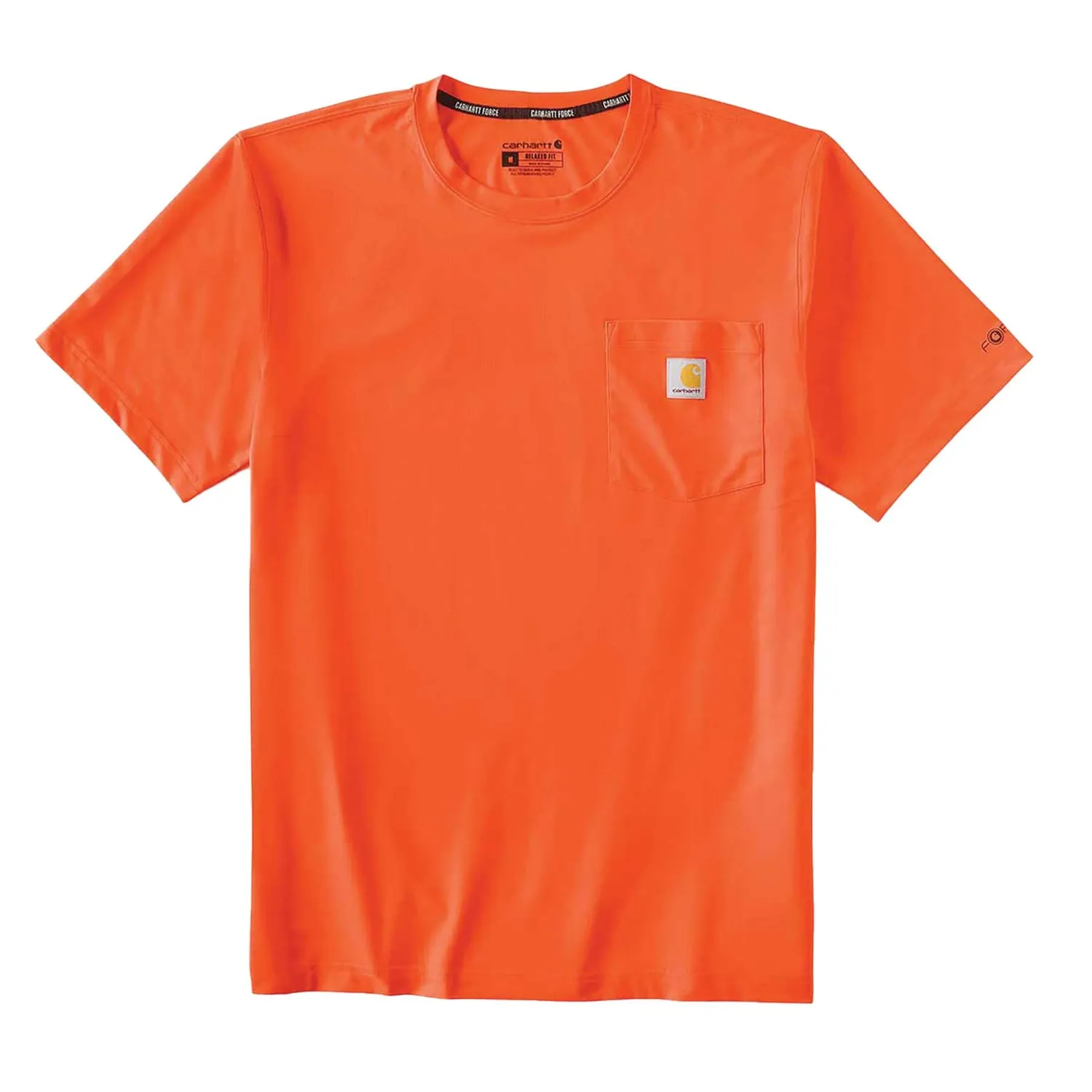 Carhartt Force T-shirt hi-vis Brite Lime / Orange S-XXL