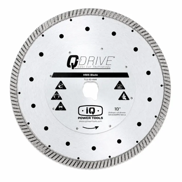 IQ Powertools Q-Drive Plus-Tile HM4 blad 254mm