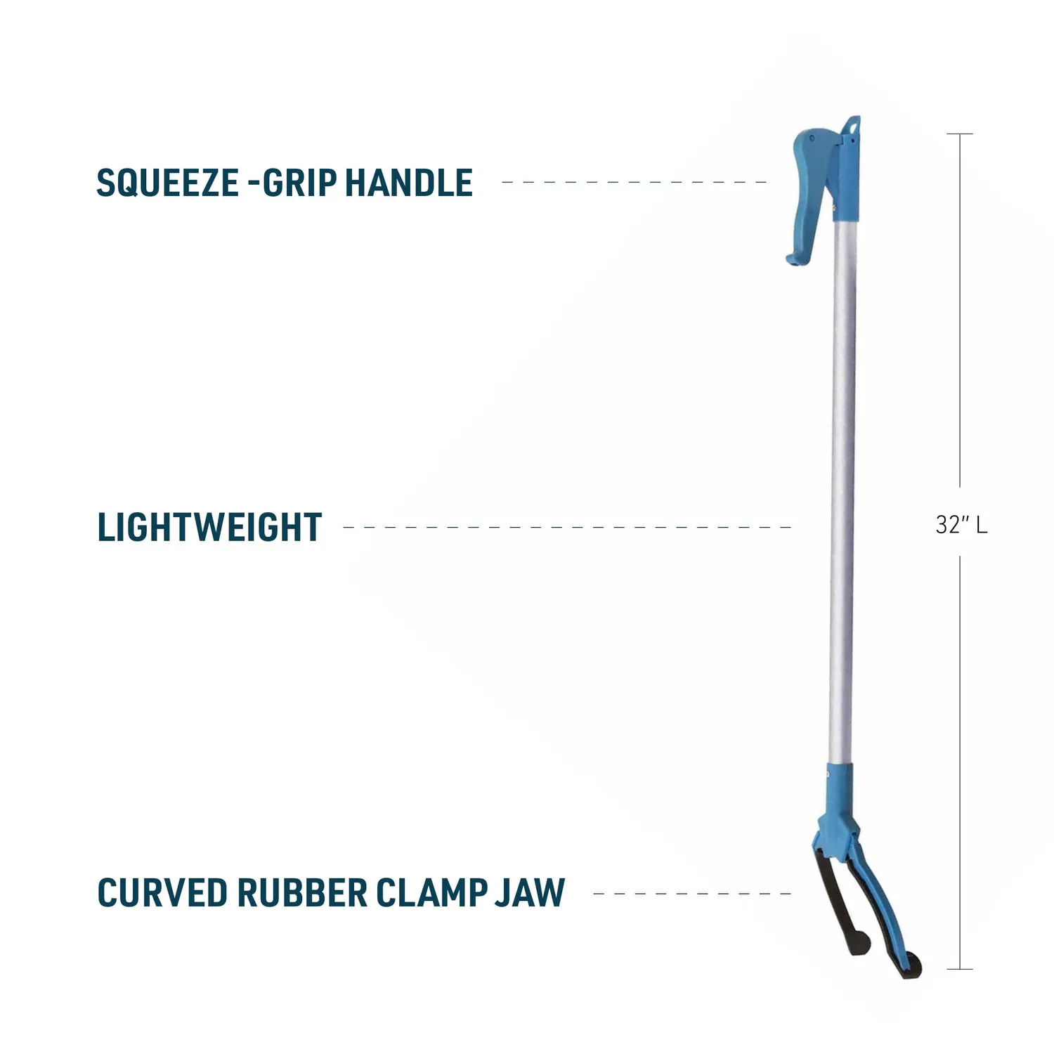 Gemplers Grabber grijper 32 inch rubber bekken
