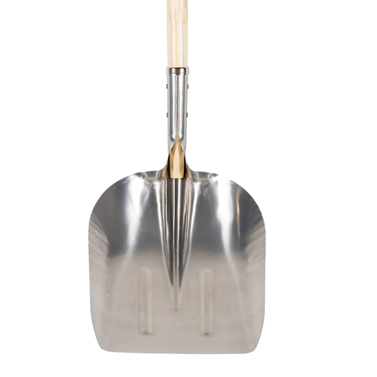 Gemplers aluminium schep lange steel 130 cm schepblad licht