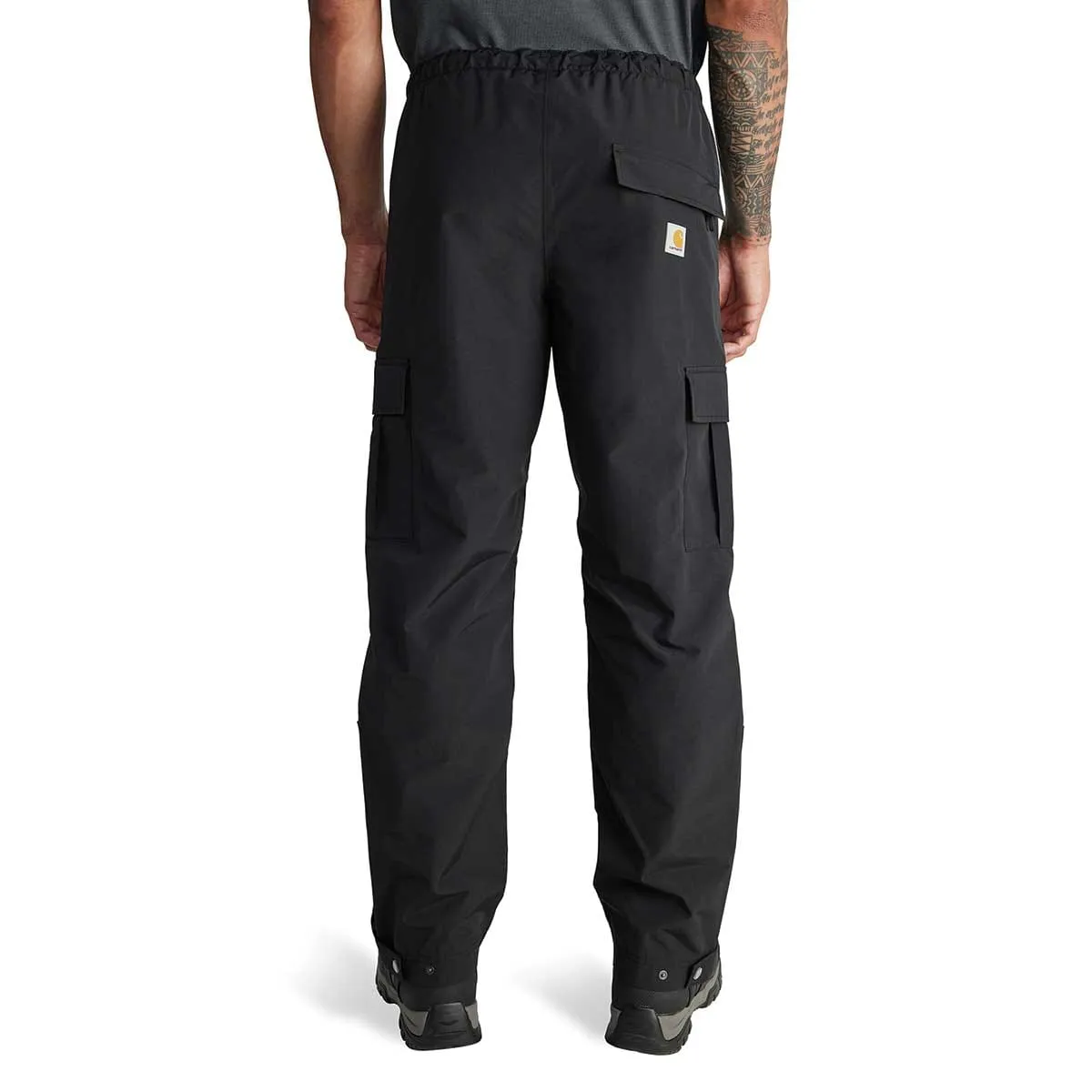 Carhartt Storm Defender Bayou regenbroek zwart ademend