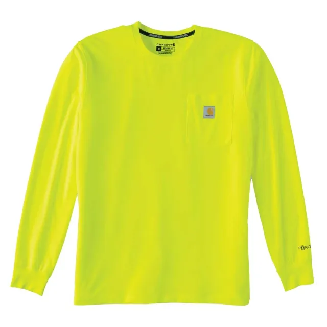 Carhartt Force longsleeve hi-vis shirt Brite Orange maat L