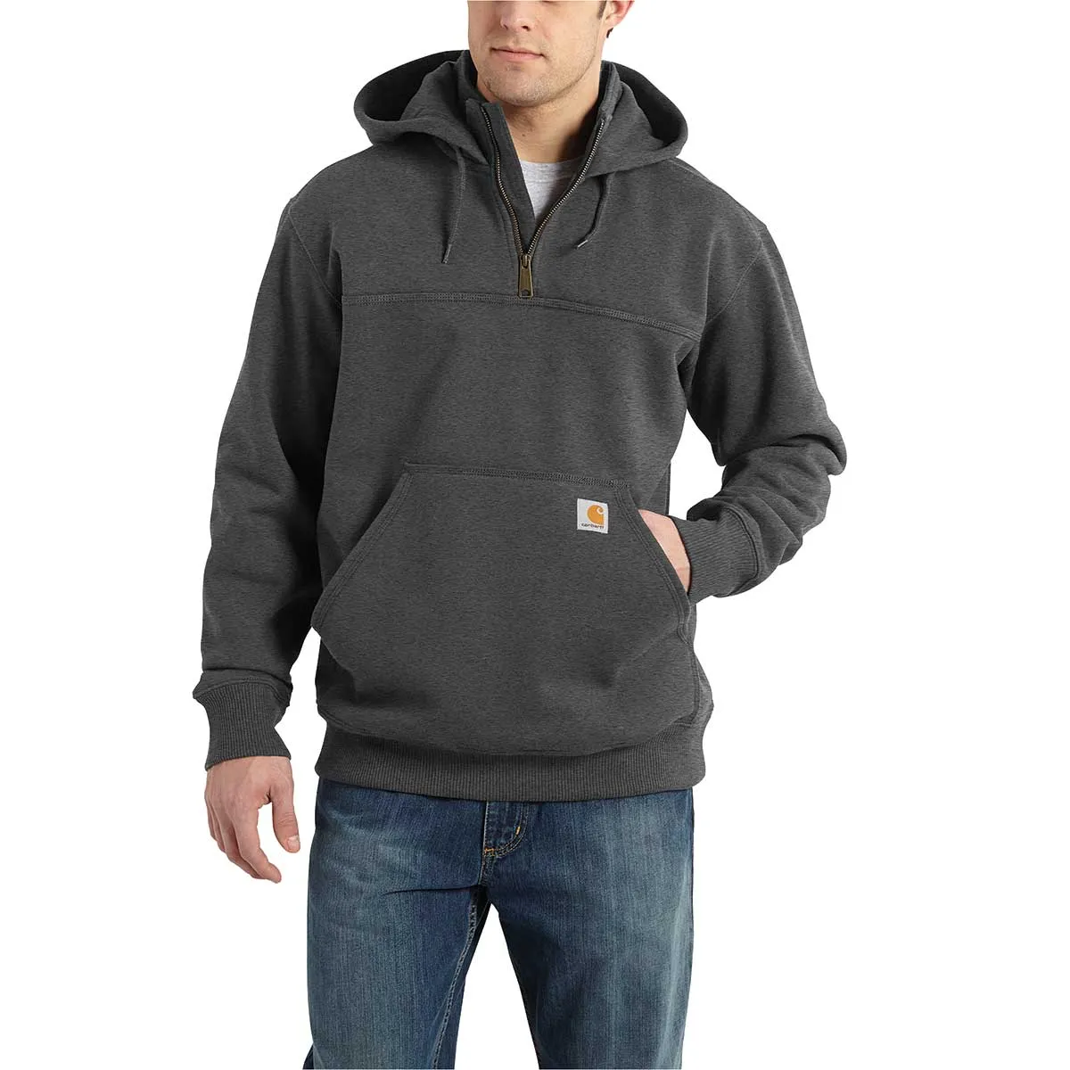 Carhartt Rain Defender 100617 sweatshirt zwart L waterafstotend