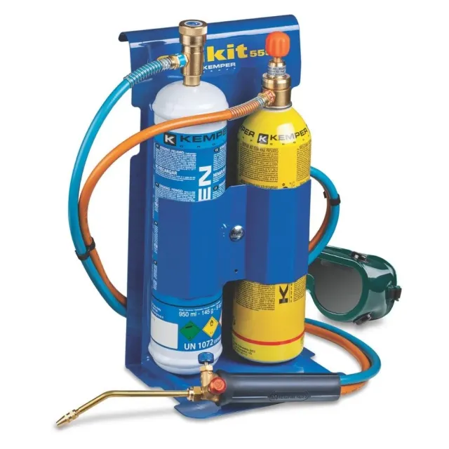 Kemper Saldatutto Oxykit 555K lassset 3300° compleet