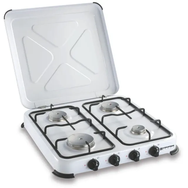 Kemper 104983 gasfornuis 4-pits staand