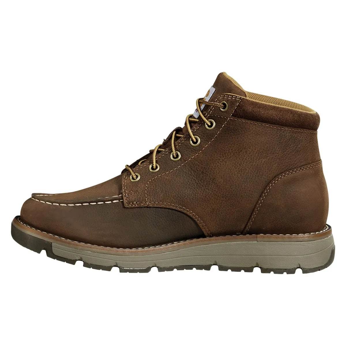 Carhartt Millbrook 5" moc toe wedge werkschoen bruin
