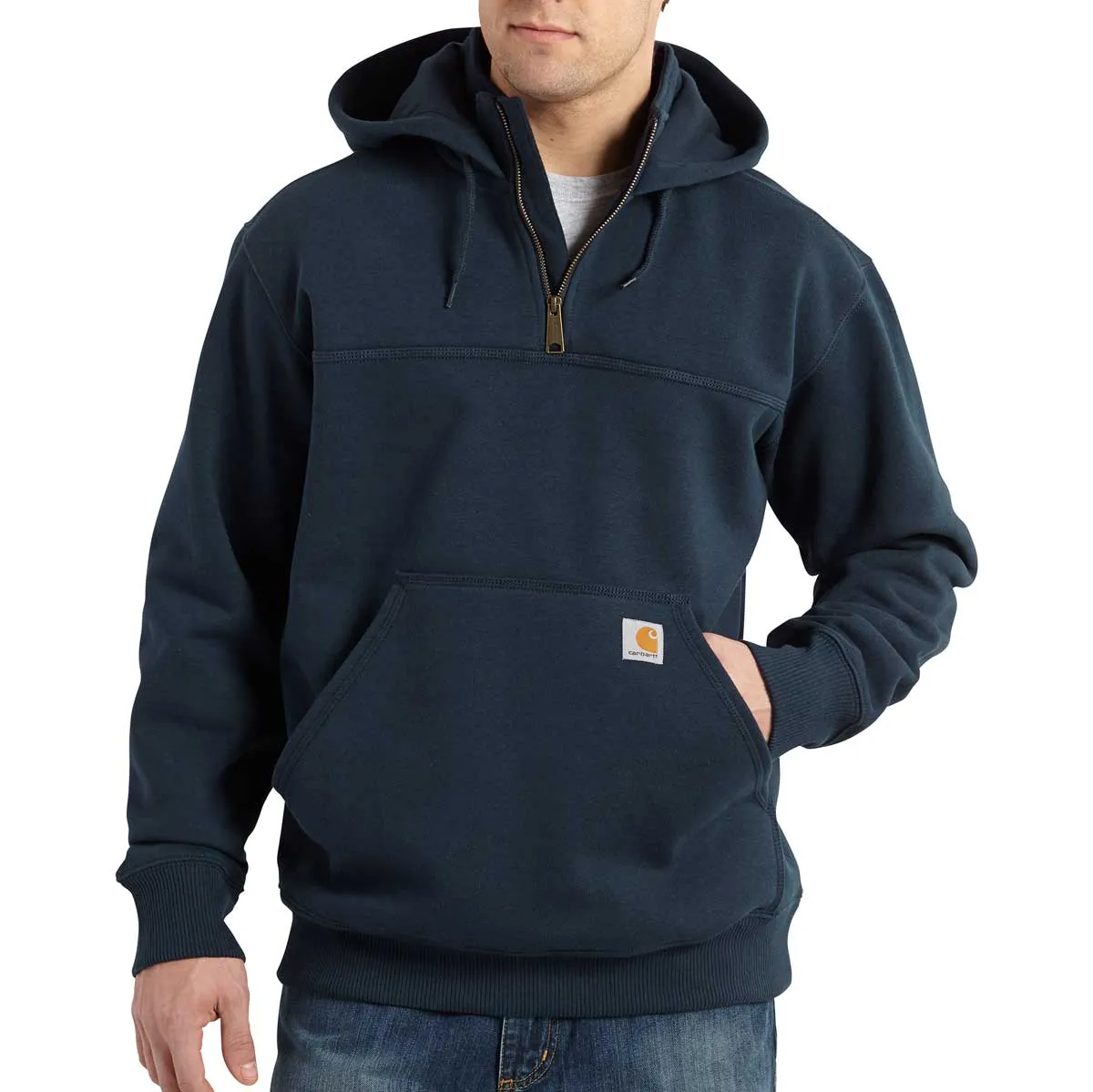 Carhartt Rain Defender 100617 sweatshirt zwart L waterafstotend