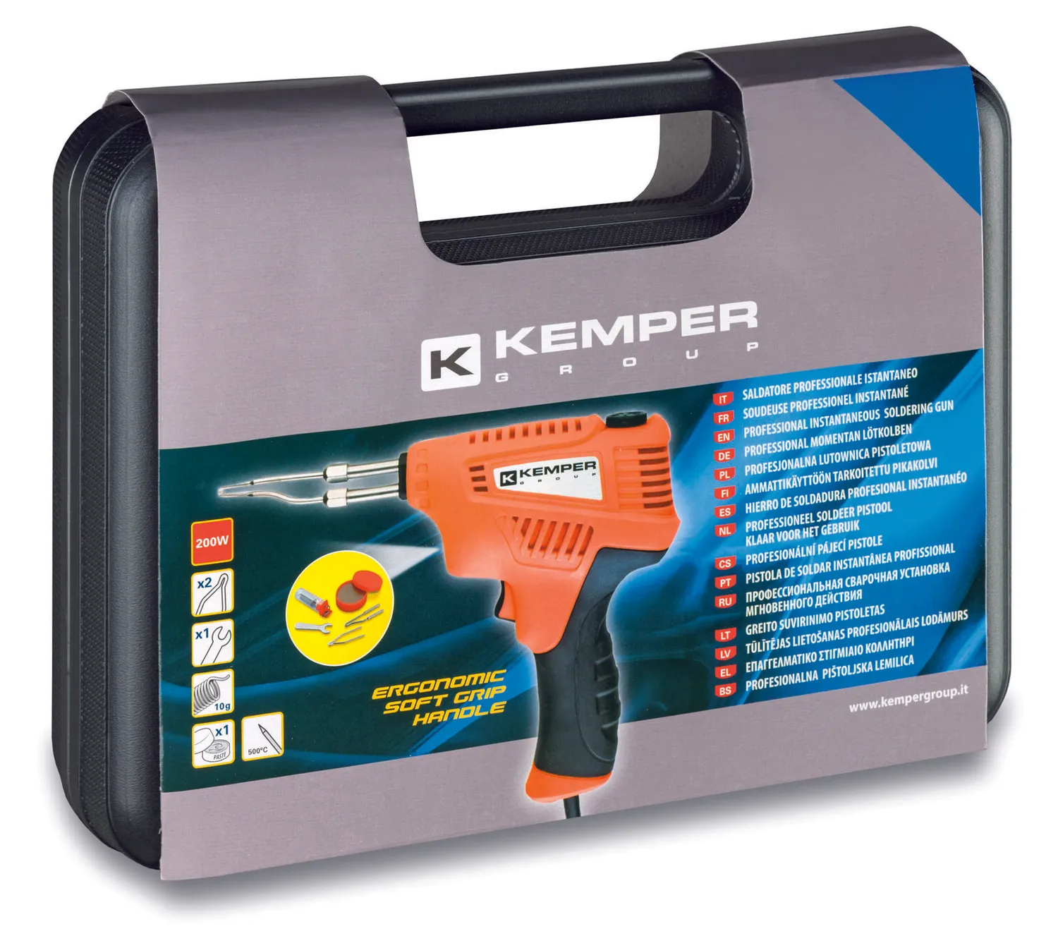Kemper 1740PRO soldeerboutset koffer professioneel