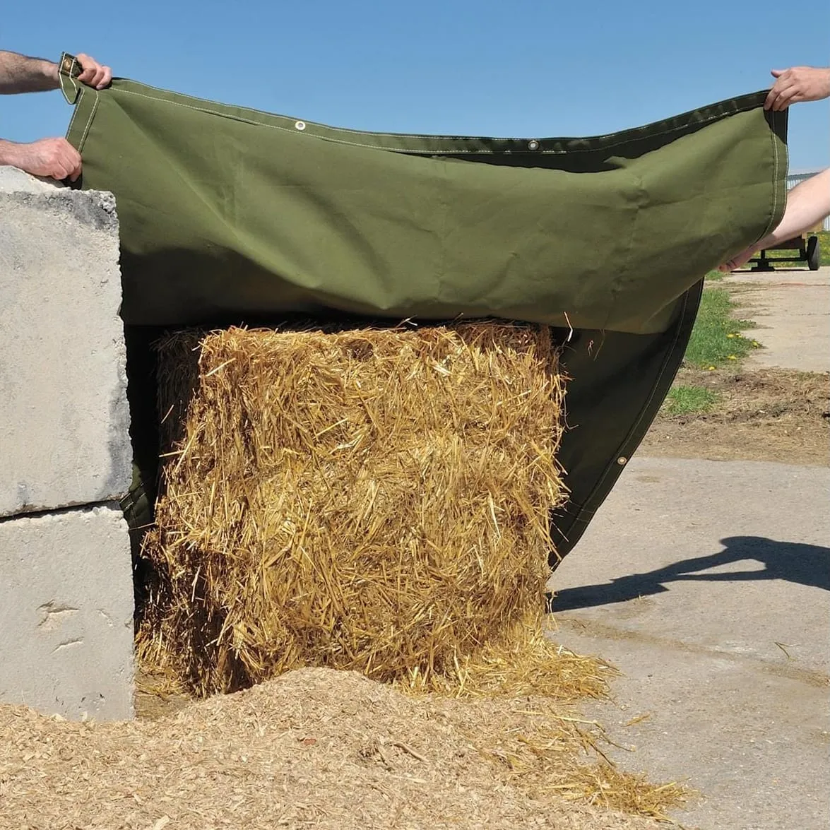 Gemplers Weather Tough Dekzeil Ademend Groen waterdicht