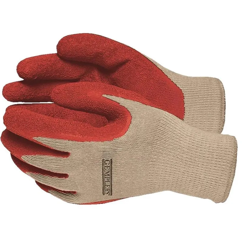 Gemplers Latex Werkhandschoenen Gecoat grip