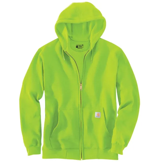 Carhartt K122EV Enhanced Visibility hi-vis hoodie full-zip