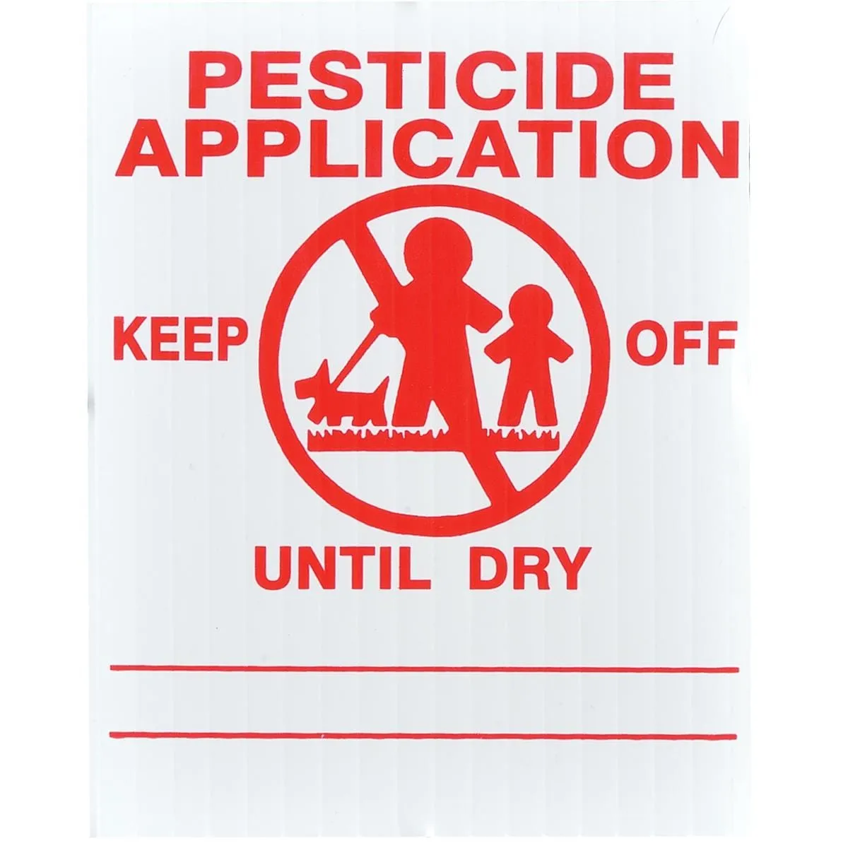 Gemplers Pesticide Waarschuwingsbord New York 25 stuks