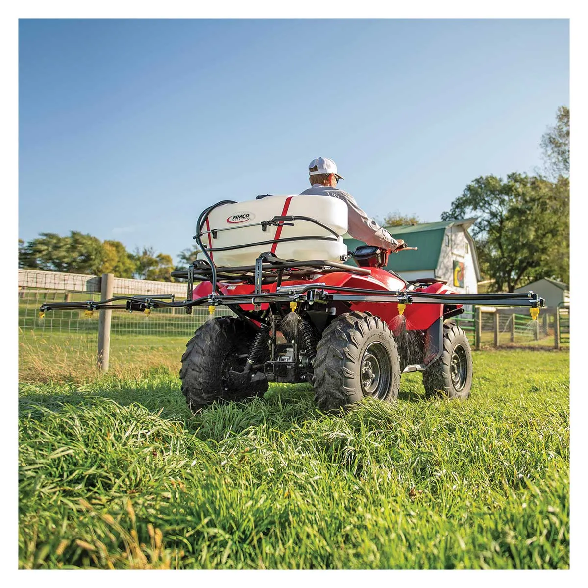 Fimco ATV Sprayer veldspuit 95 liter 7 sproeiers 12V