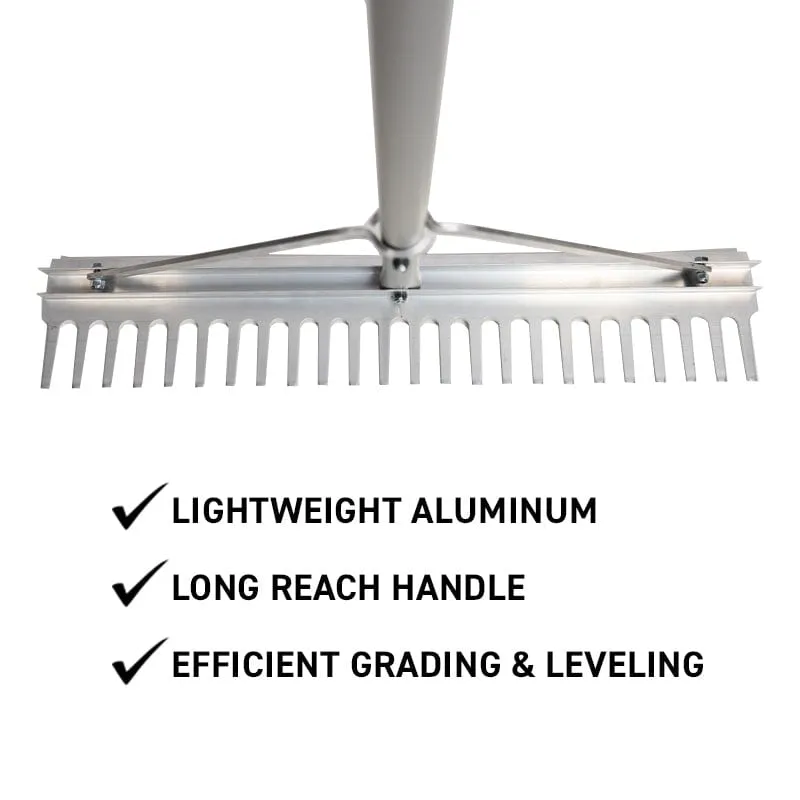 Gemplers 24 inch aluminium landschapshark 66 inch steel