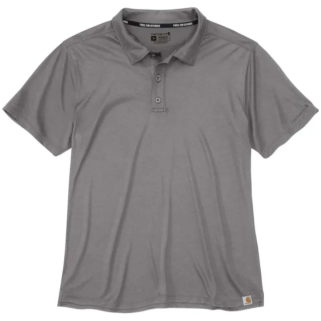 Carhartt Force Sun Defender polo zwart korte mouw maat L