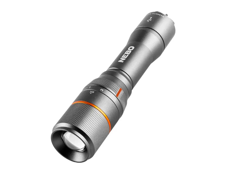 Nebo Davinci 1000 zaklamp 1000 lumen 6x zoom