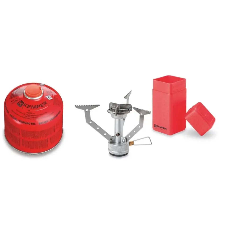 Kemper KE3009C campingkookstel met cartridge