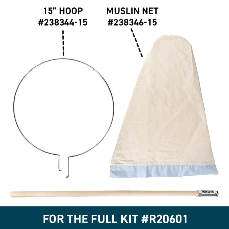 Gemplers Sweep insectennet steel hout 36 inch 91 cm
