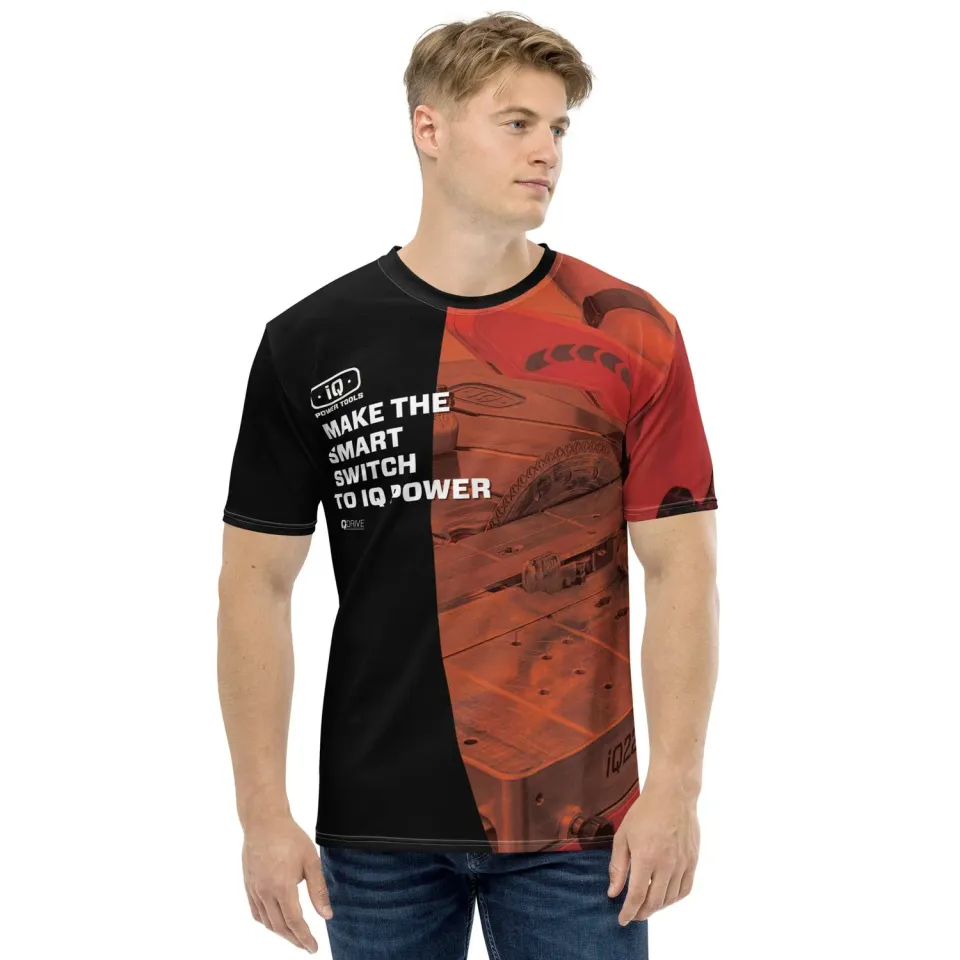 IQ Powertools heren t-shirt regular fit stretch