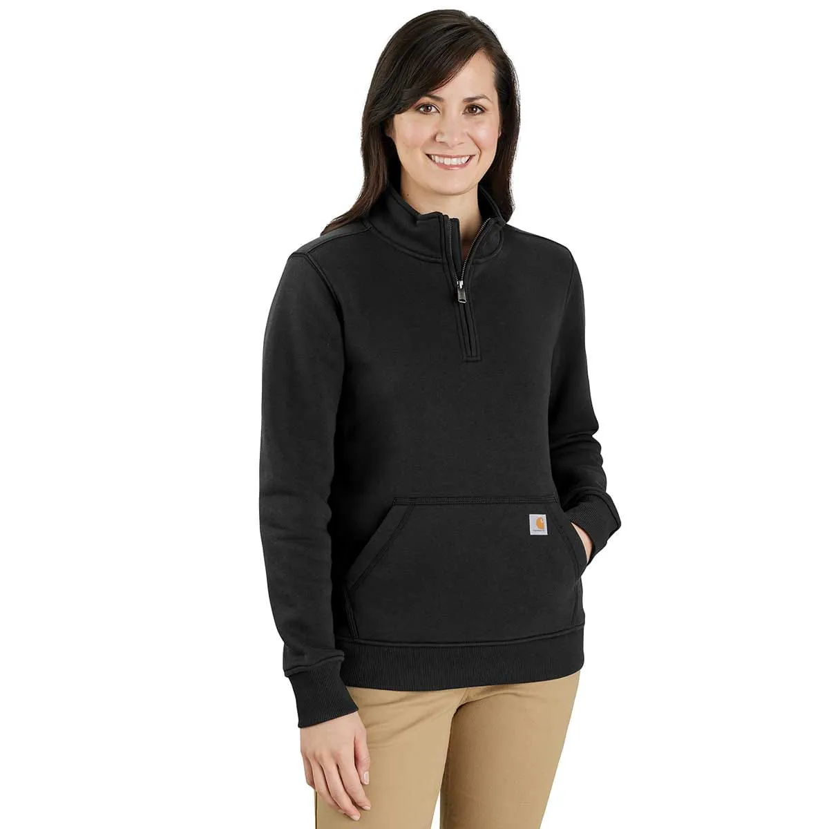 Carhartt Clarksburg dames trui quarter-zip fleece