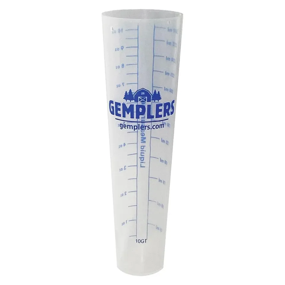 Gemplers 10-oz Polypropylene Measuring Tube maatbeker 300ml
