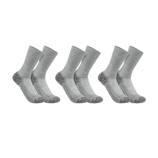 Carhartt Force Midweight crew sokken 3-pack zwart