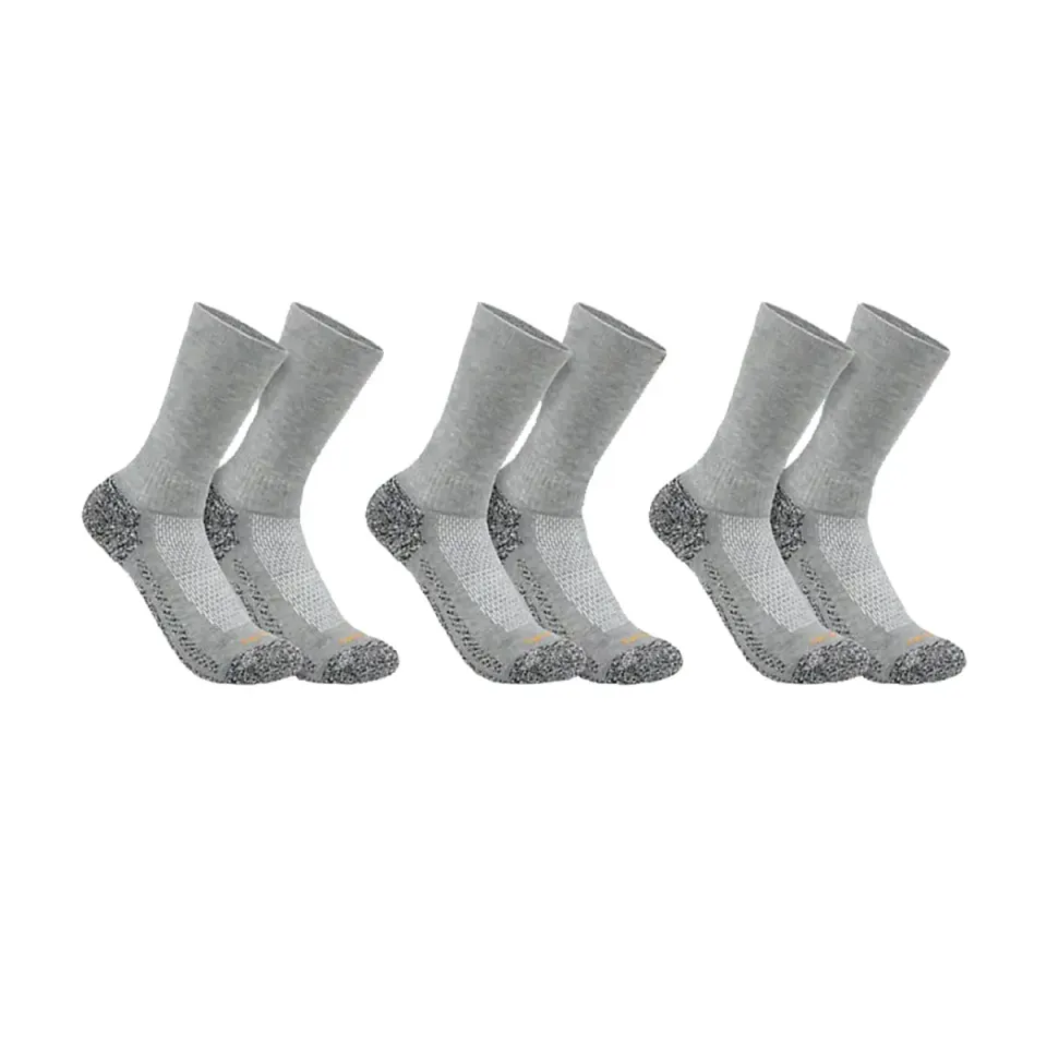 Carhartt Force Midweight crew sokken 3-pack zwart