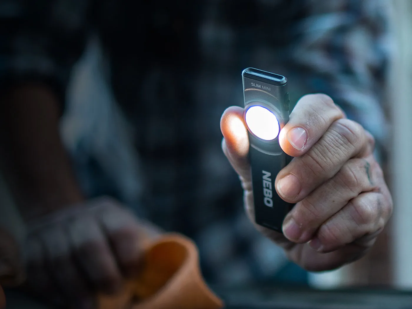 Nebo Slim Mini werklamp 250 lumen oplaadbaar USB-C