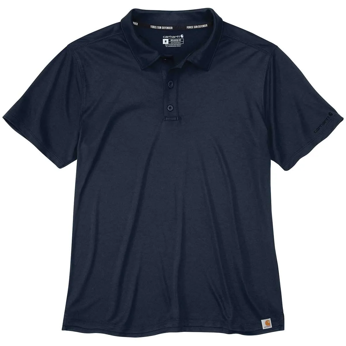 Carhartt Force Sun Defender polo zwart korte mouw maat L