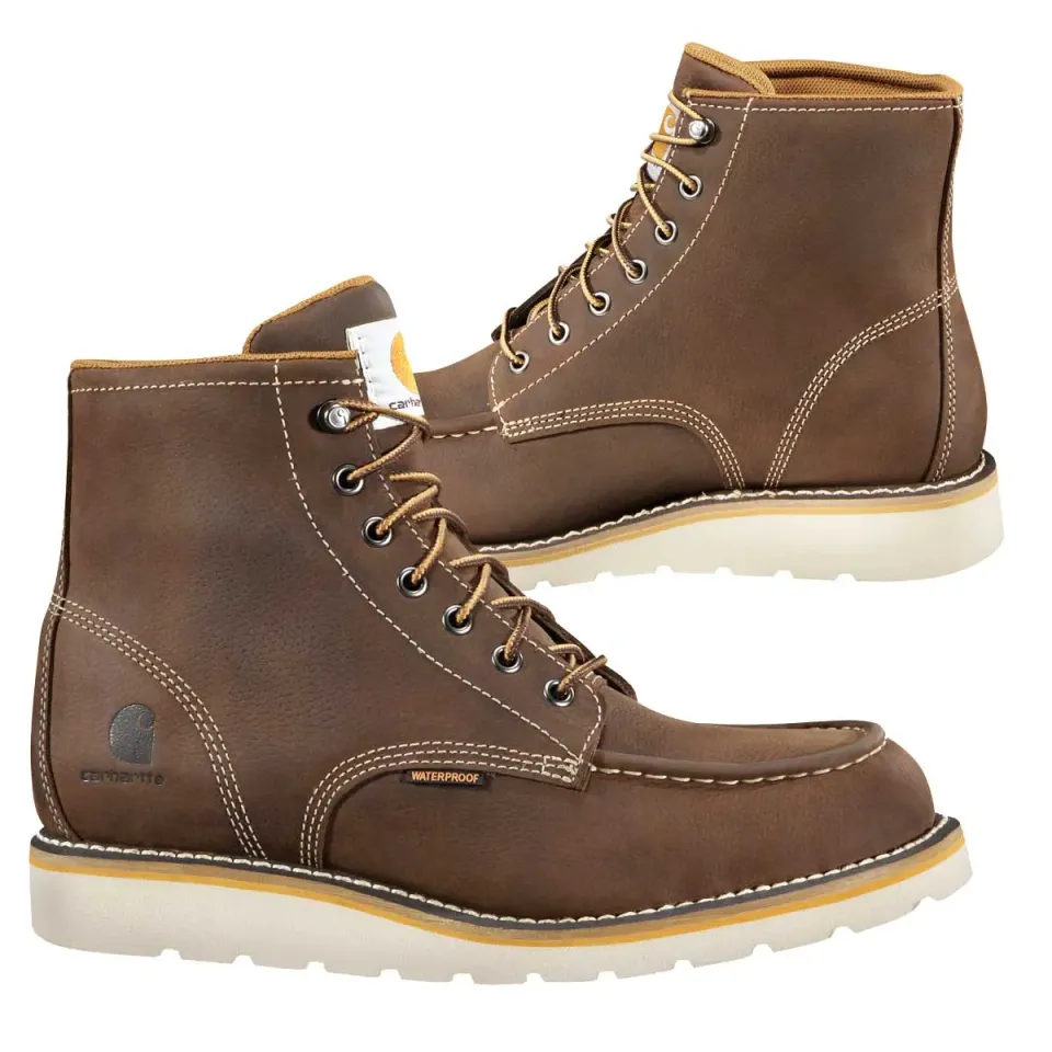 Carhartt Wedge 6 inch werklaars Bison zonder neus