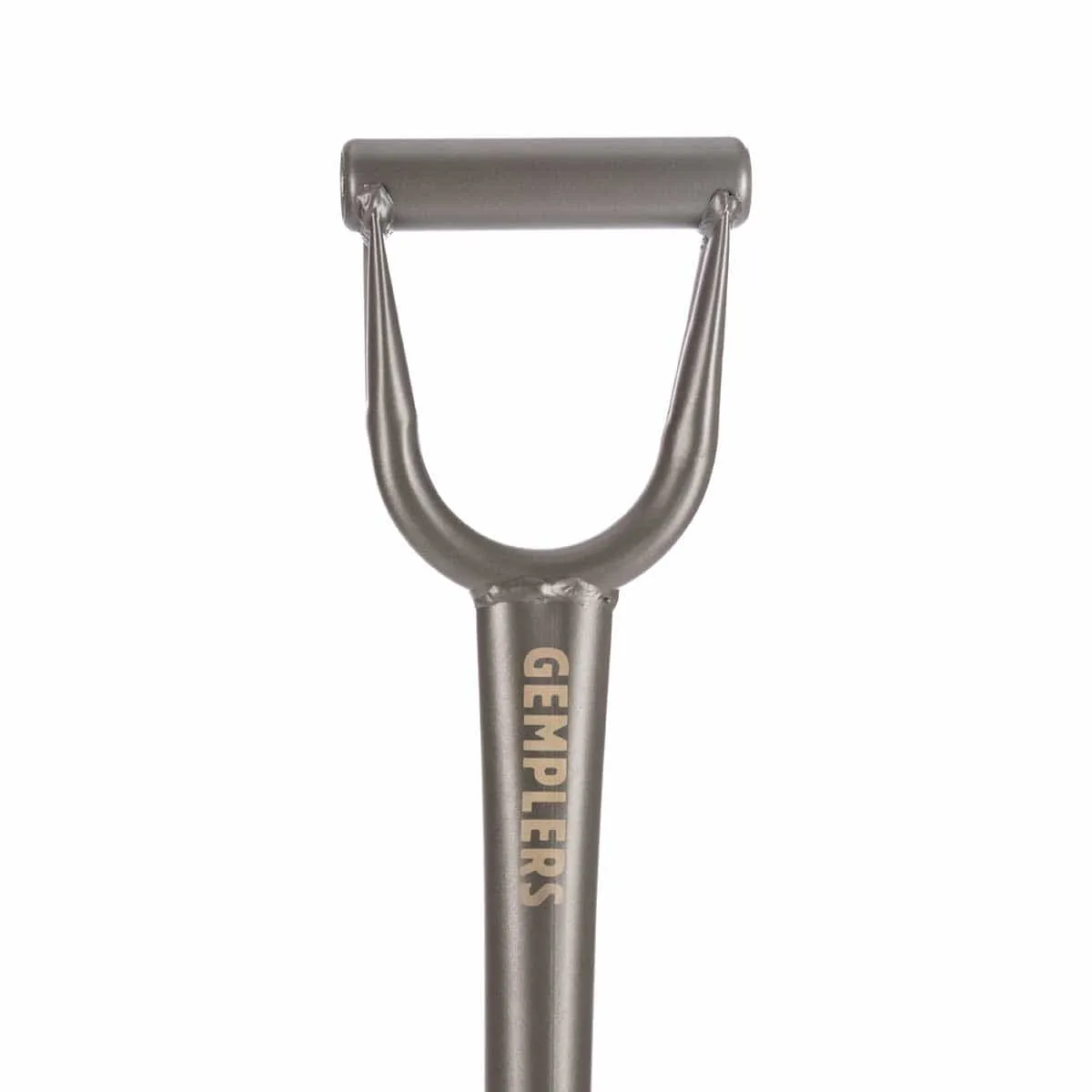 Gemplers stalen spade 13 inch met rubber greep roestvast