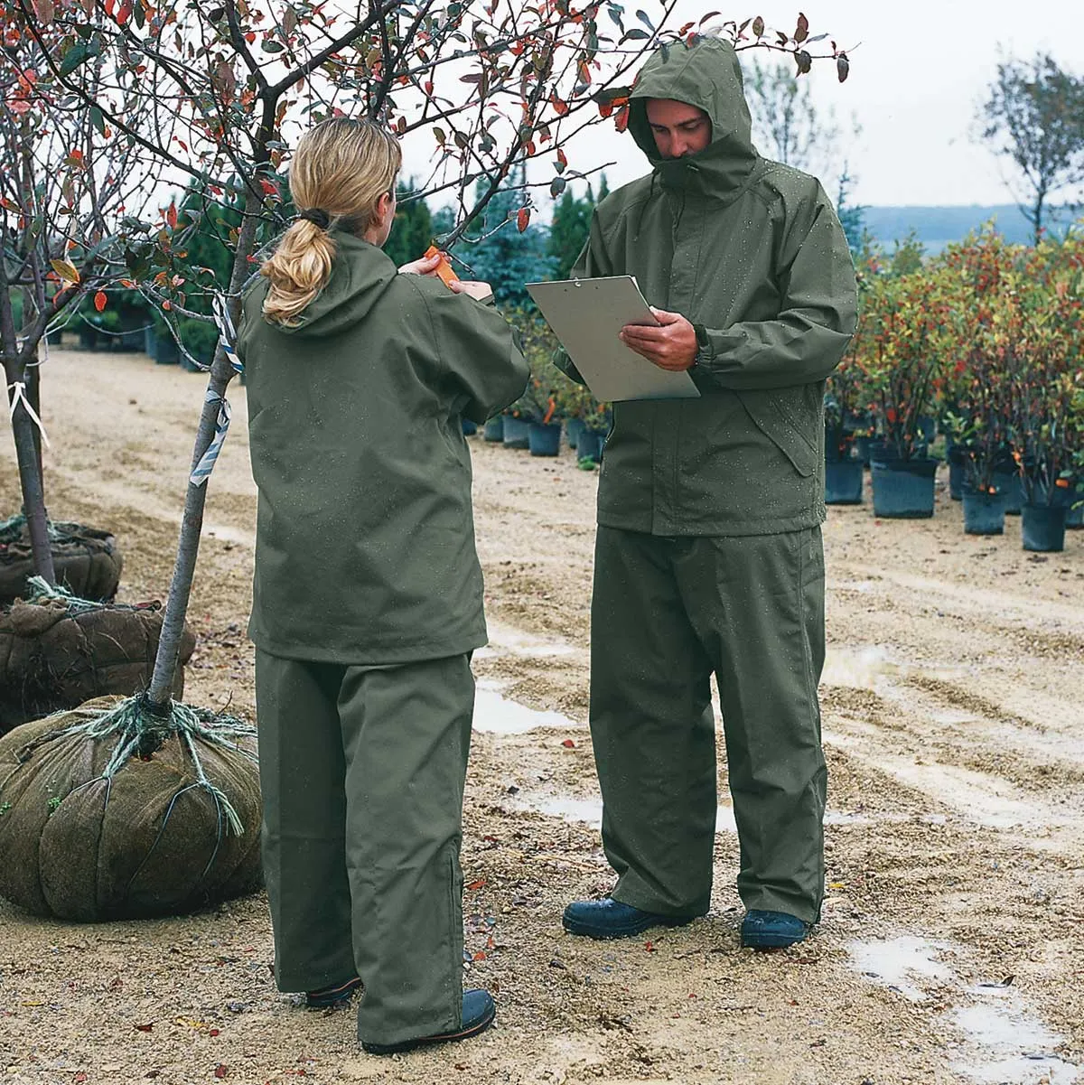 Gemplers Ultra-Tough regenbroek polyester ademend maat XL