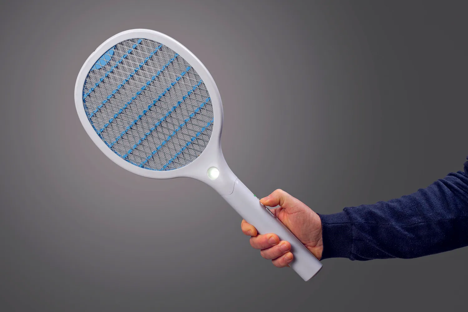 Kemper Group EIN-R elektrische vliegenmepper 2 in 1 racket