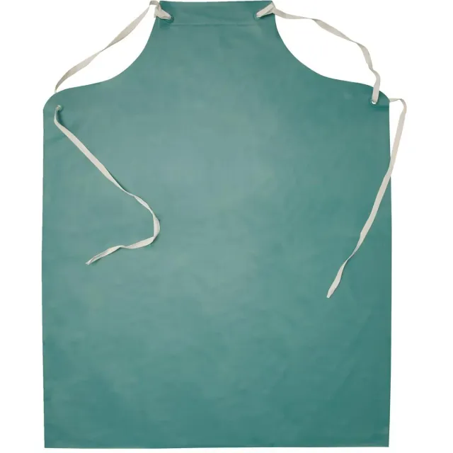 Gemplers Green Midweight PVC schort groen chemicaliënbestendig