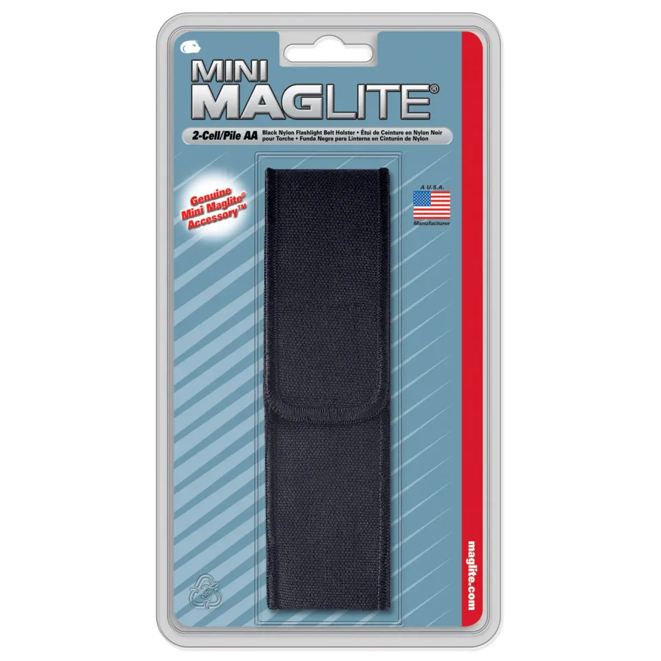 Maglite Mini Maglite LED AA houder nylon zwart