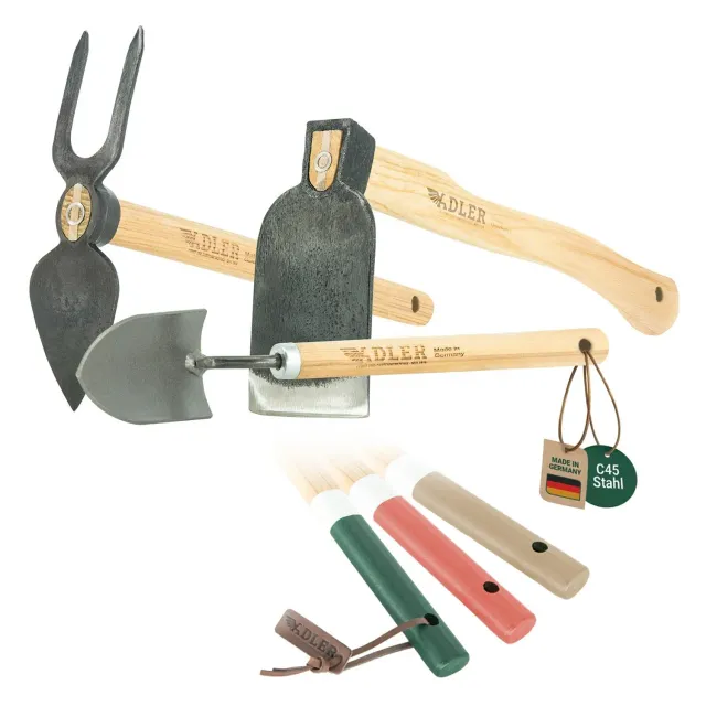 ADLER Tuinset 3-delig 45 cm C45 staal